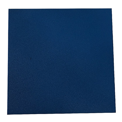 Solid color rubber flooring tiles for gym and playground safety surface